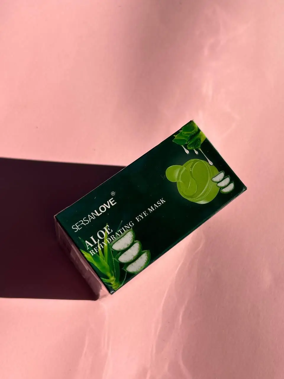 Гідрогелеві патчі для очей з алое вера SERSANLOVE Aloe Rehydrating Eye Mask - Зображення 2