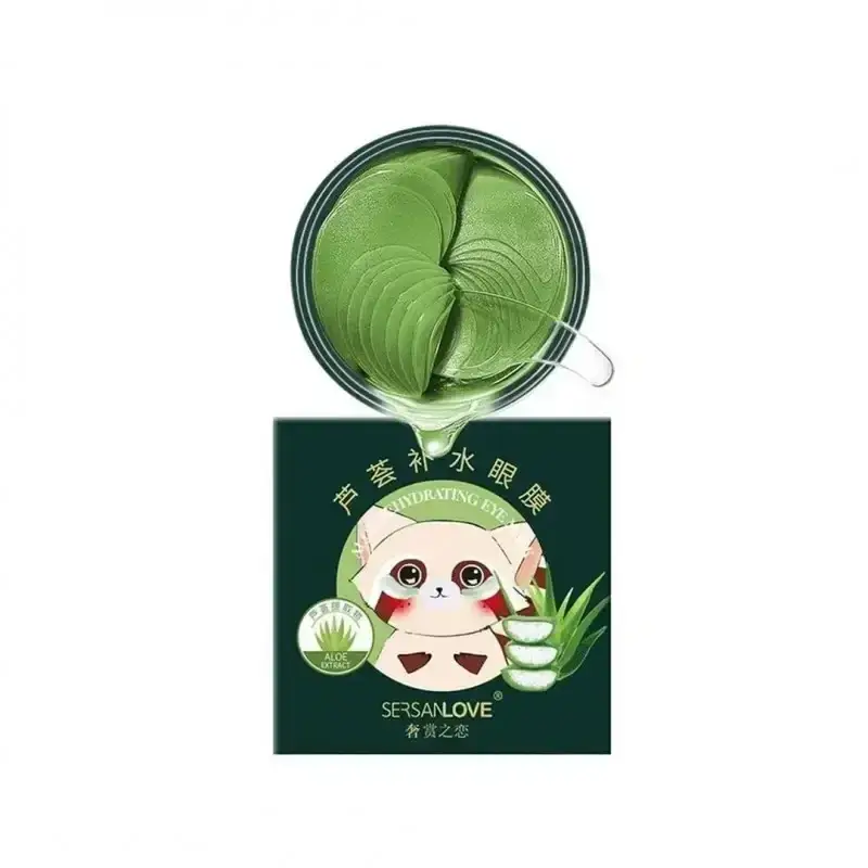 Гідрогелеві патчі для очей з алое вера SERSANLOVE Aloe Rehydrating Eye Mask - Зображення 3