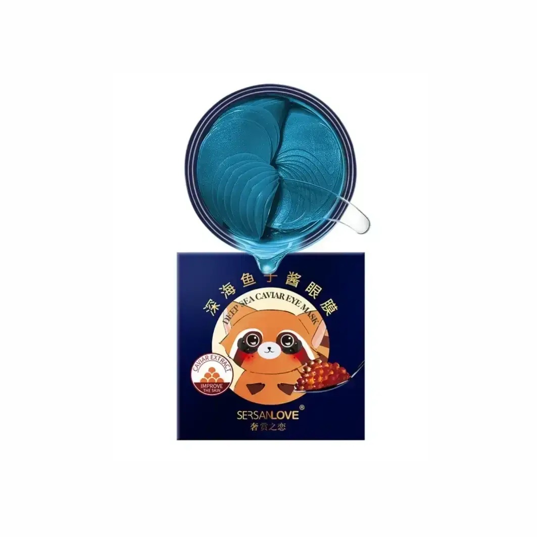 Гідрогелеві патчі для очей з екстрактом ікри Sersanlove Deep Sea Caviar Eye Mask - Зображення 2