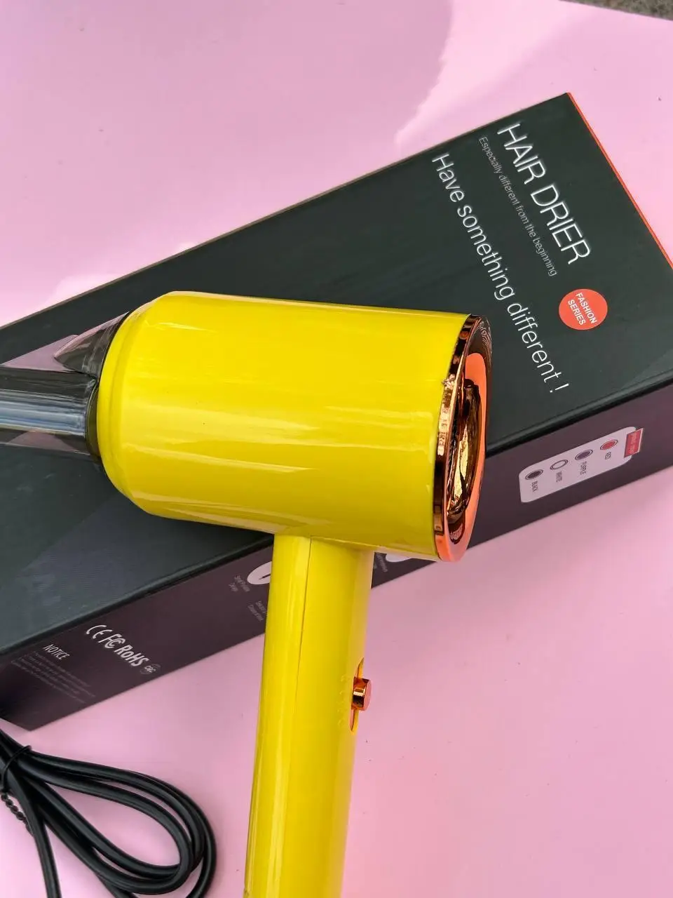 Фен Fashion hair dryer QUICK-Drying hair care - Зображення 3