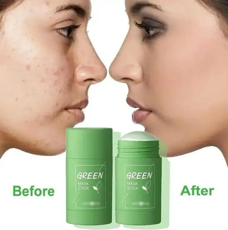 Маска для шкіри обличчя глина для обличчя Green tea mask - Зображення 2