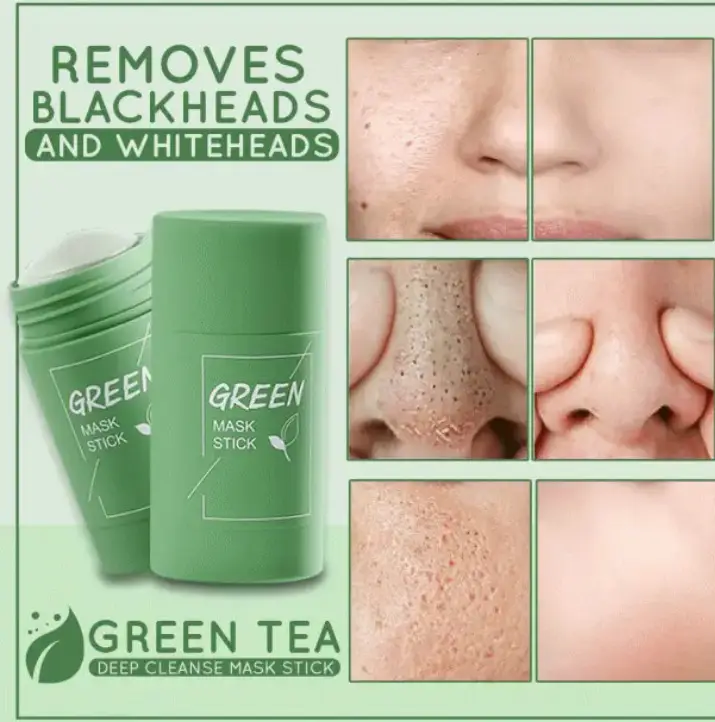 Маска для шкіри обличчя глина для обличчя Green tea mask - Зображення 3