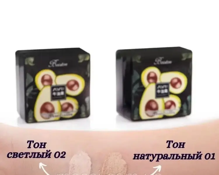 Кушон для обличчя з екстрактом авокадо Zozu Avocado Beauty Cushion Cream - Зображення 2
