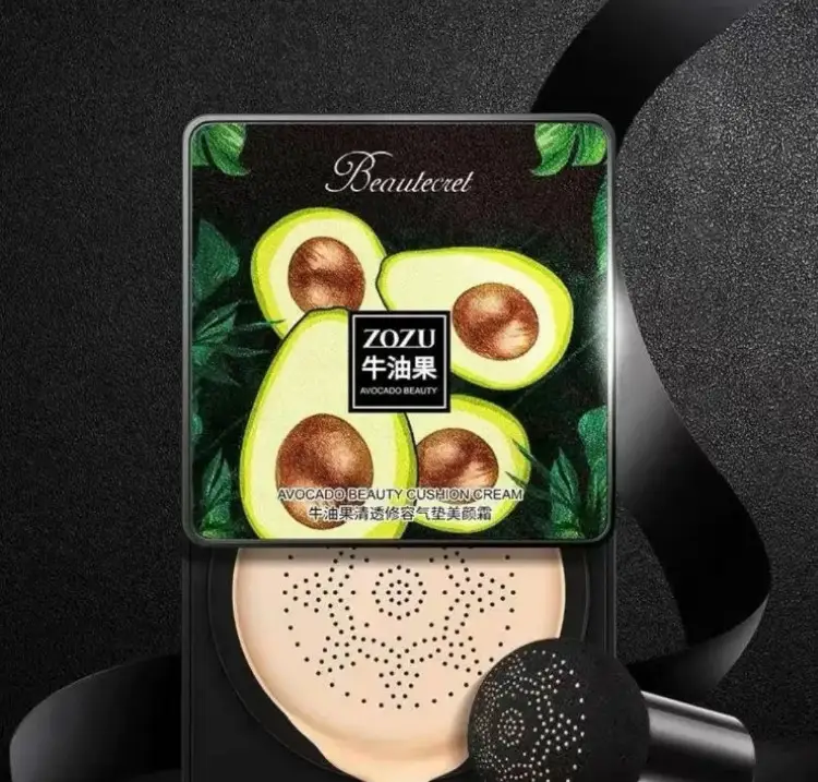Кушон для обличчя з екстрактом авокадо Zozu Avocado Beauty Cushion Cream - Зображення 3