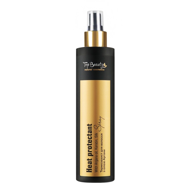Спрей-термозахист для волосся з аргановим маслом Top Beauty Heat Protectant Spray 250 мл